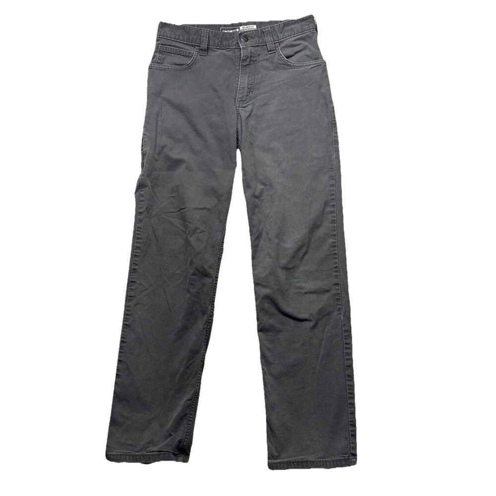 Carhartt Men's Cargo Pants - Slate Gray Work Trousers